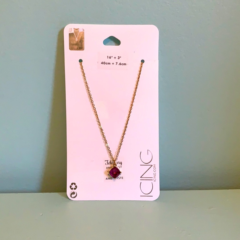 Amethyst necklace